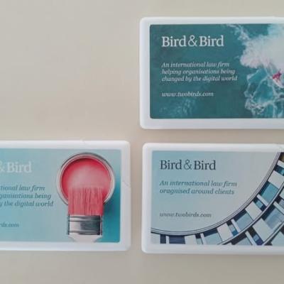 Bird Bird Peppermint Card